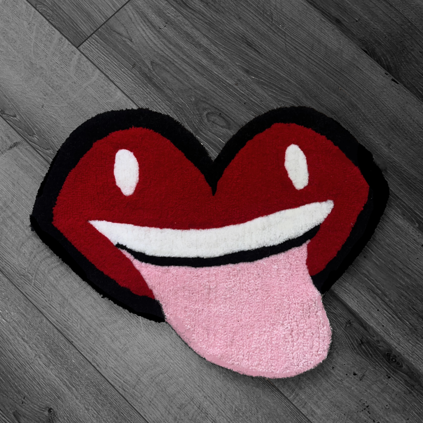 "TONGUES OUT" RUG
