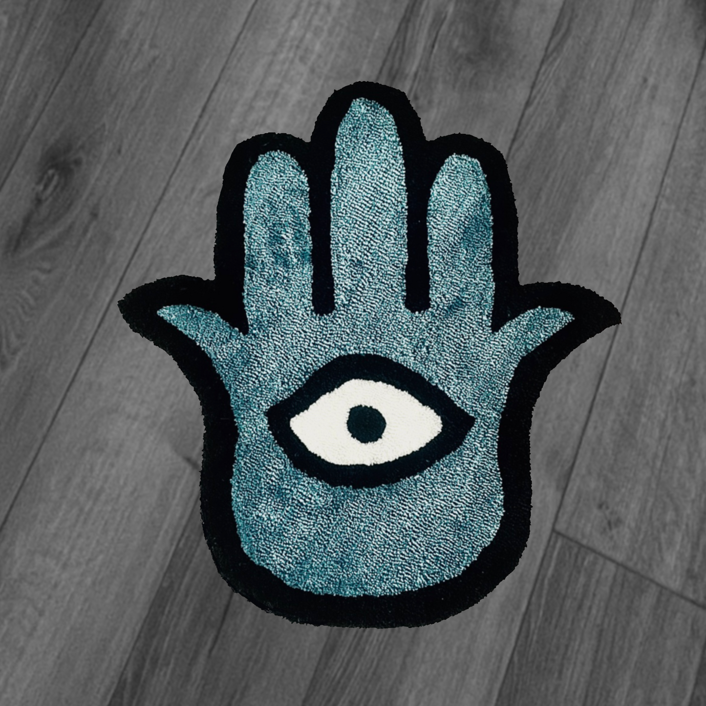 "EVIL EYE HAND" RUG
